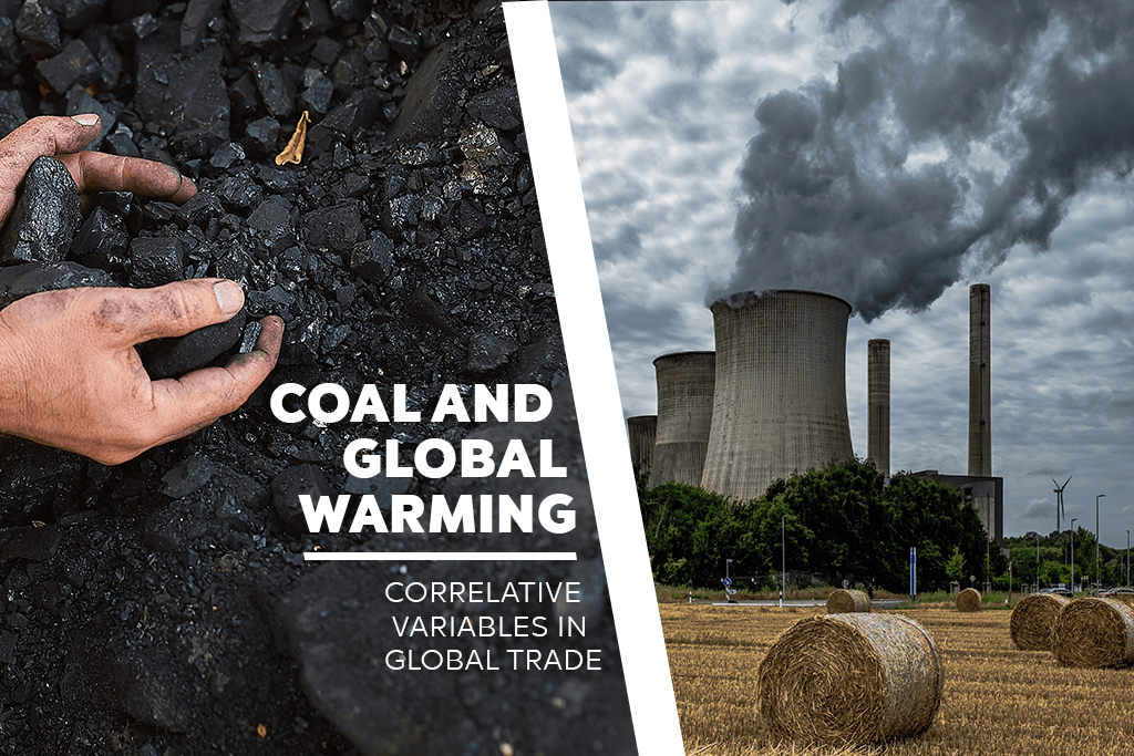 Examines the global trade of coal, particularly China's imports and exports.