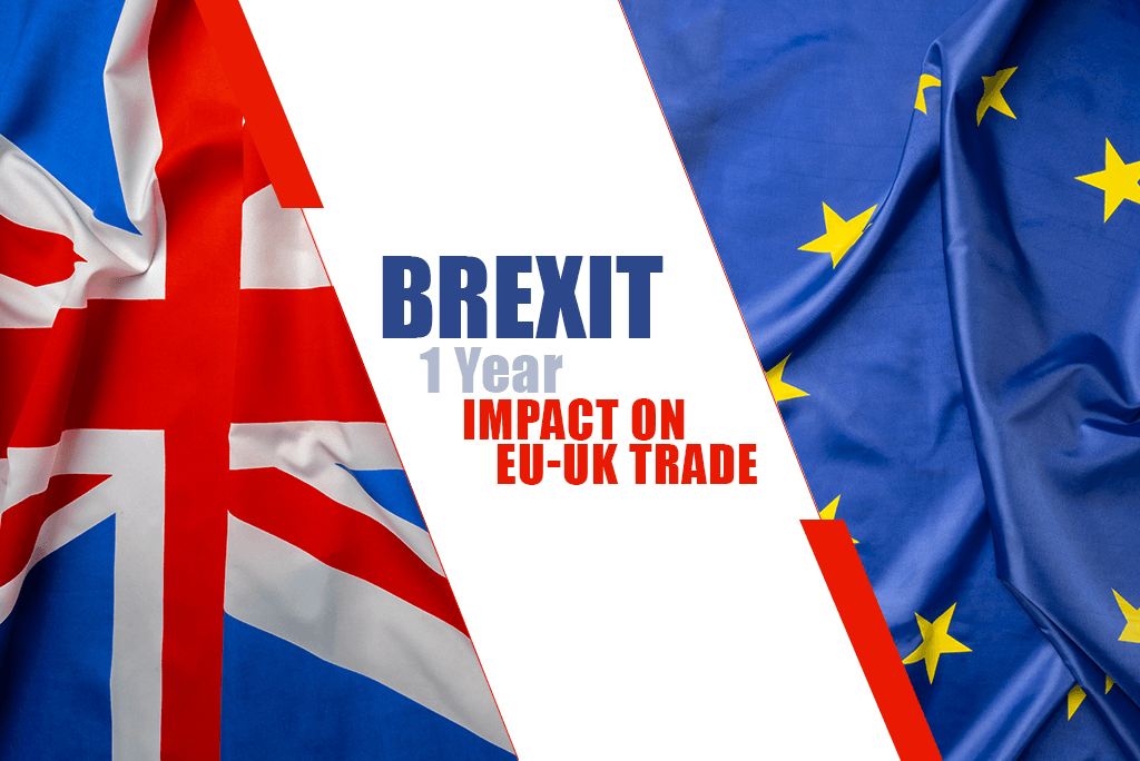 Uses import and export data to analyze the economic impact of Brexit on trade.